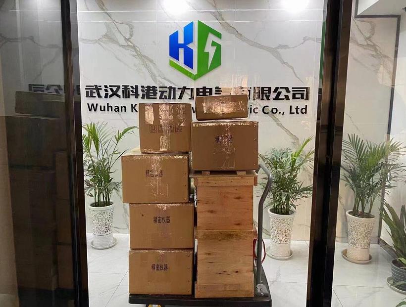 科港动力发货一批电力设备